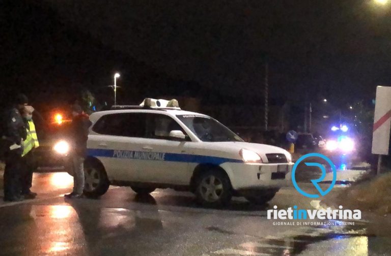 Incidente altezza passaggio a livello di Villa Reatina