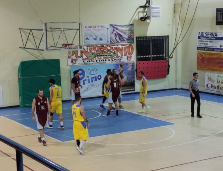 Basket Contigliano supera la NPC Fara Sabina 69-65