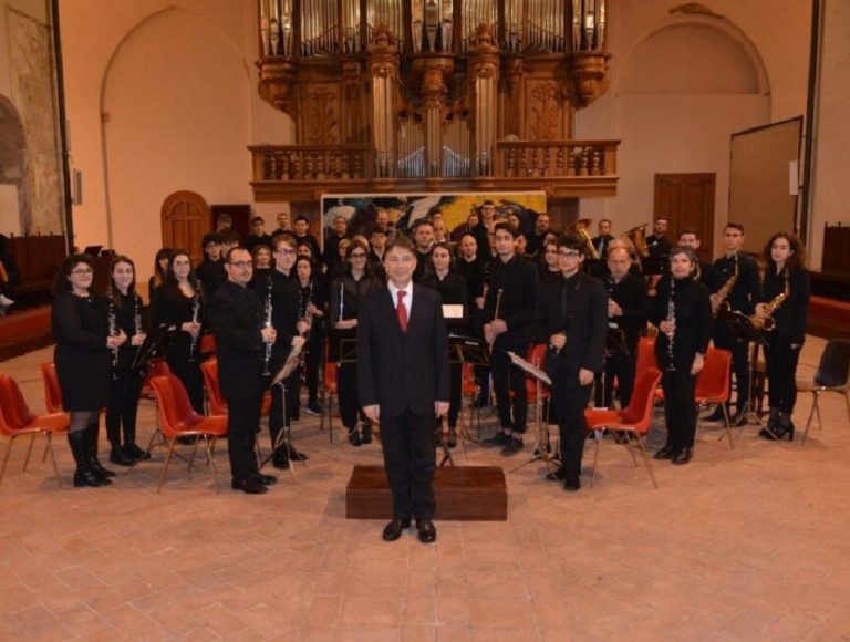 Il 23 dicembre concerto di Natale della Banda Musicale “Città di Rieti” con la voce di Virginia Pentuzzi