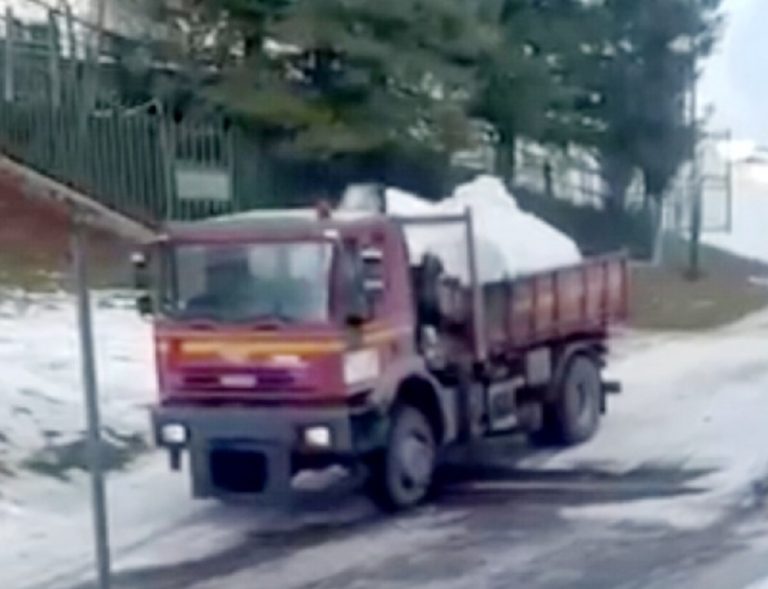 Terminillo, Provincia e Comune in campo per trasportare la neve sulle piste