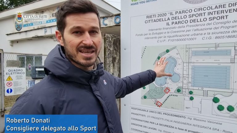 ► VIDEO – Cittadella dello Sport: avviato il cantiere per la nuova piscina comunale