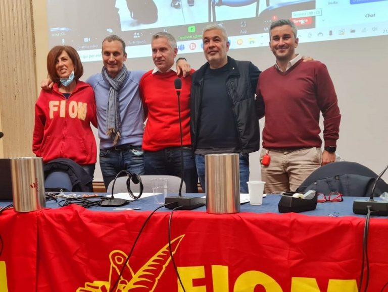 Rosa D’Emilio e Luigi D’Antonio entrano nella nuova segreteria FIOM Roma e Lazio