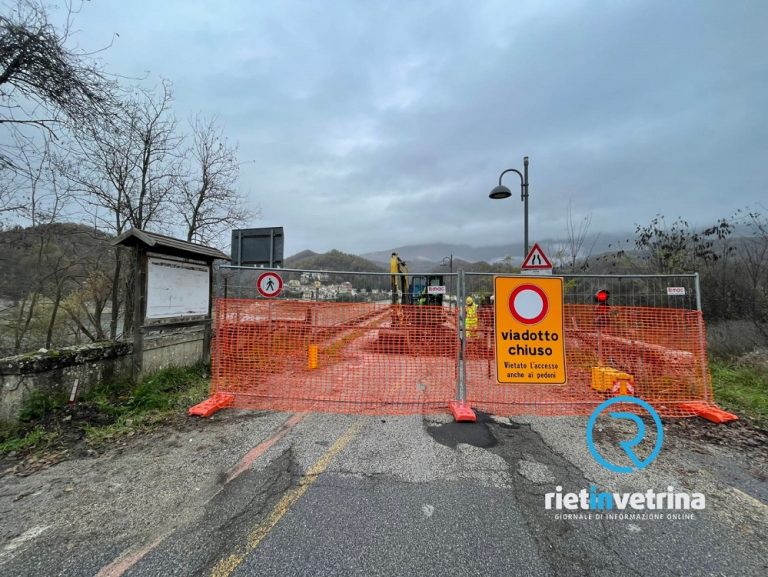 Lavori di manutenzione su Ponte Fiumata