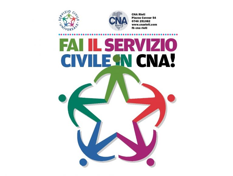 Servizio Civile con CNA, approvati tre progetti per altrettanti giovani