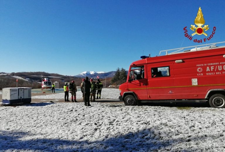 Escursionista disperso, salma trasferita all’ospedale di Rieti