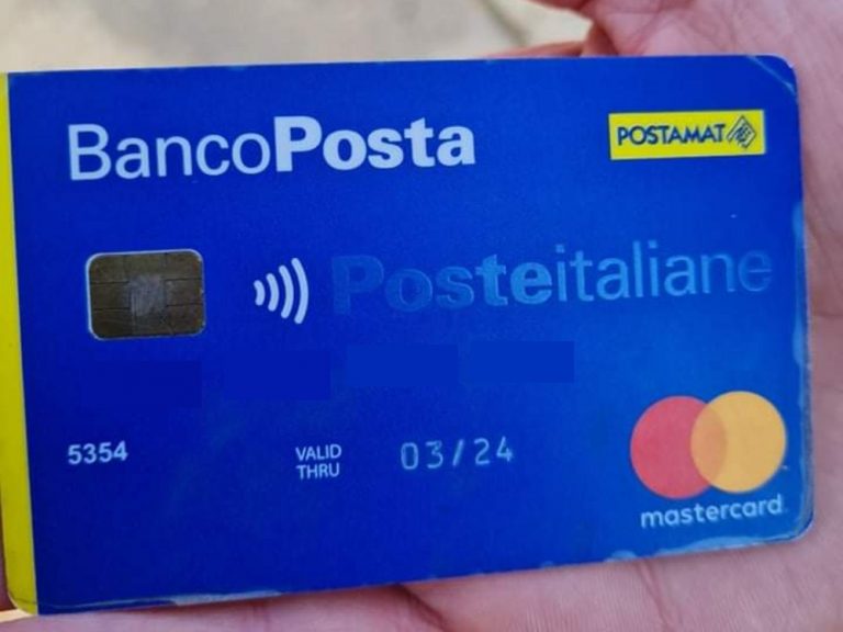 SEI TU IL REPORTER – Ho trovato un BancoPosta in viale Maraini. Si cerca il proprietario