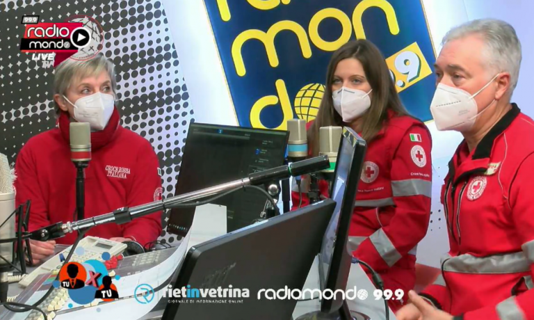 ► VIDEO – Croce Rossa Italiana di Rieti ospite ad “A tu per tu”. Interventi di aiuto ai più bisognosi