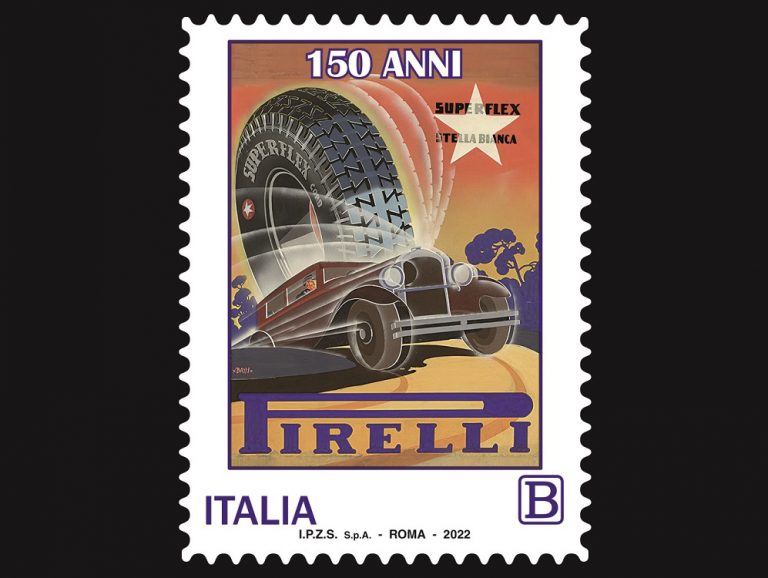 Emesso francobollo dedicato alla Pirelli & C.