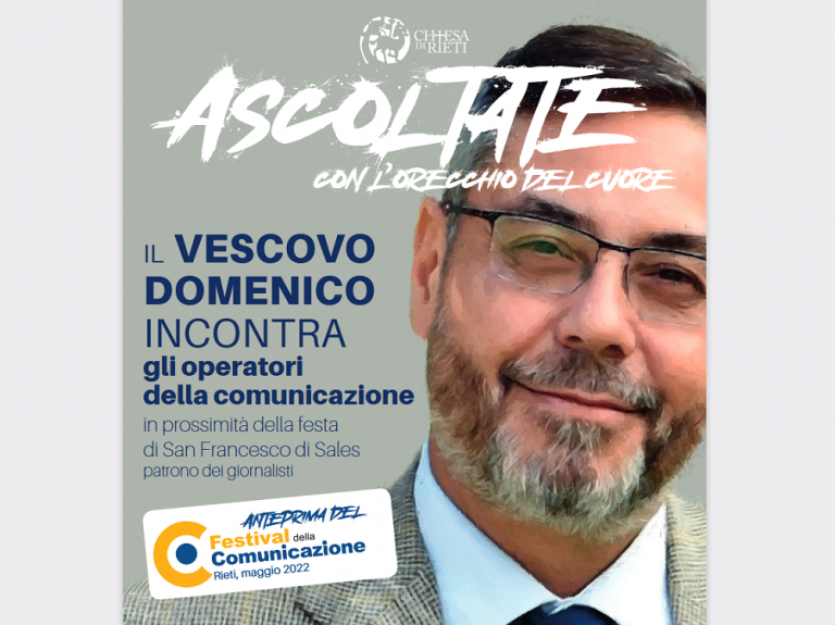 Festa San Francesco di Sales patrono del giornalisti, il 28 gennaio a Rieti Andrea Vianello direttore di Radio Uno