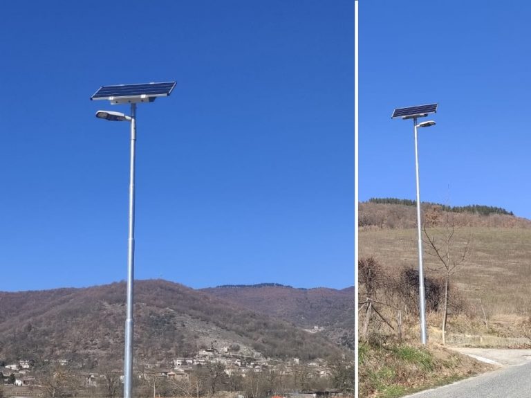 Pubblica illuminazione, a Rivodutri installati lampioni fotovoltaici
