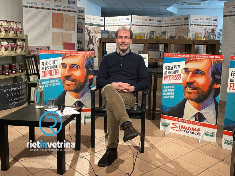 “A tu per tu Primarie”, il 3 marzo nuovo appuntamento con Simone Petrangeli su Rietinvetrina e Radiomondo