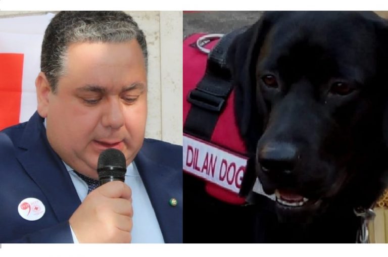 I cani soccorso della Croce Rossa entrano nella Casa Circondariale di Rieti per incontrare gli ospiti