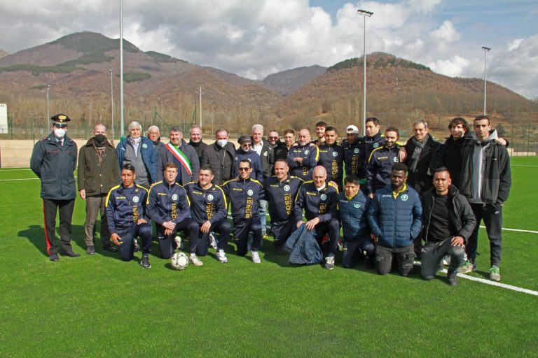 Cittareale, riaperto  l’impianto sportivo comunale