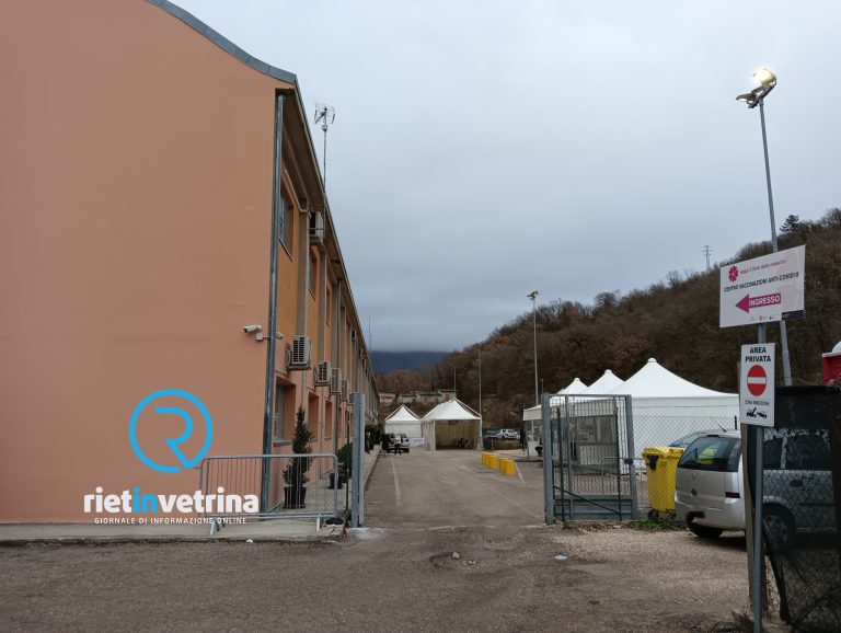 Vaccino antiCovid, nel Reatino raggiunte le 270.000 somministrazioni. Terze dosi a 65.000
