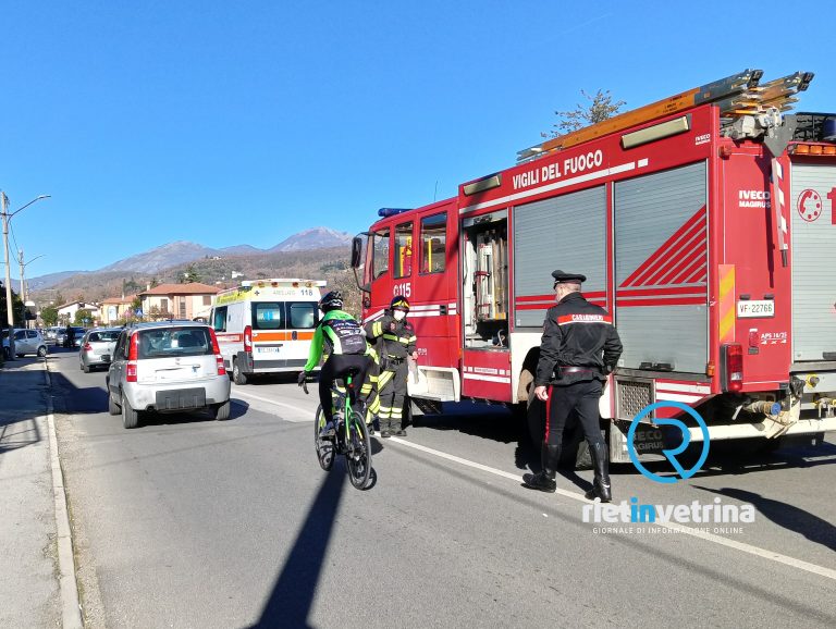 Tamponamento a catena in via Ricci. Traffico rallentato