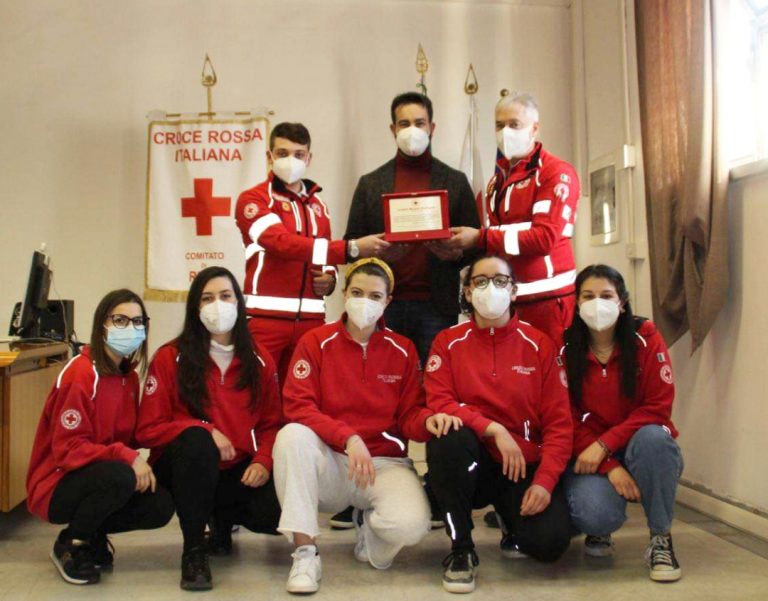 Croce Rossa Italiana Comitato Rieti ringrazia Takeda per la donazione di DPI