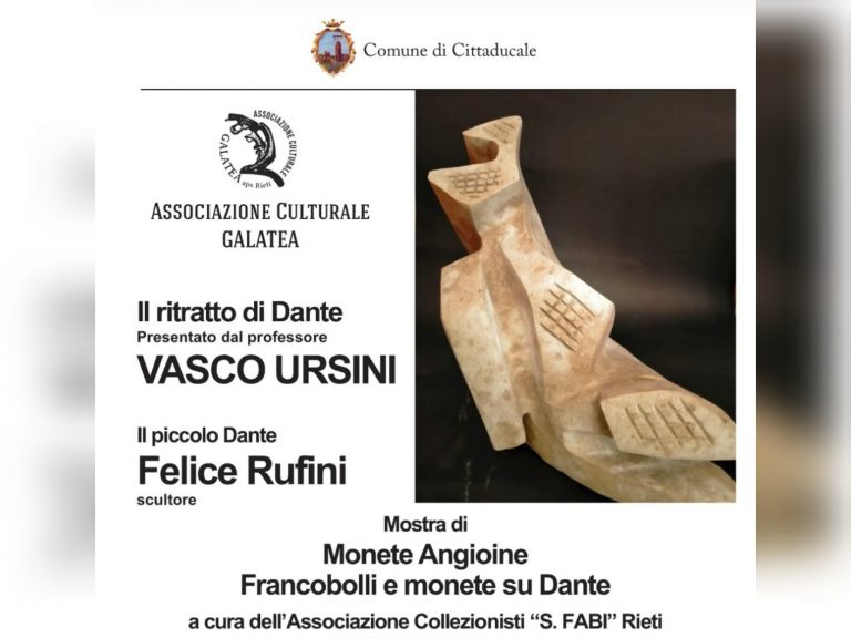 “Il piccolo Dante”, Felice Rufini espone a Cittaducale