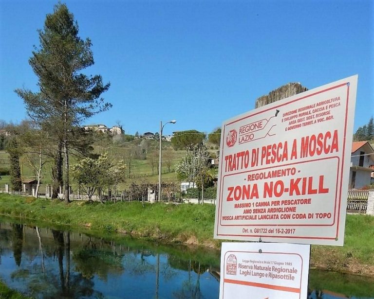 Alla Riserva dei Laghi una giornata di educazione ambientale dedicata alla pesca no kill
