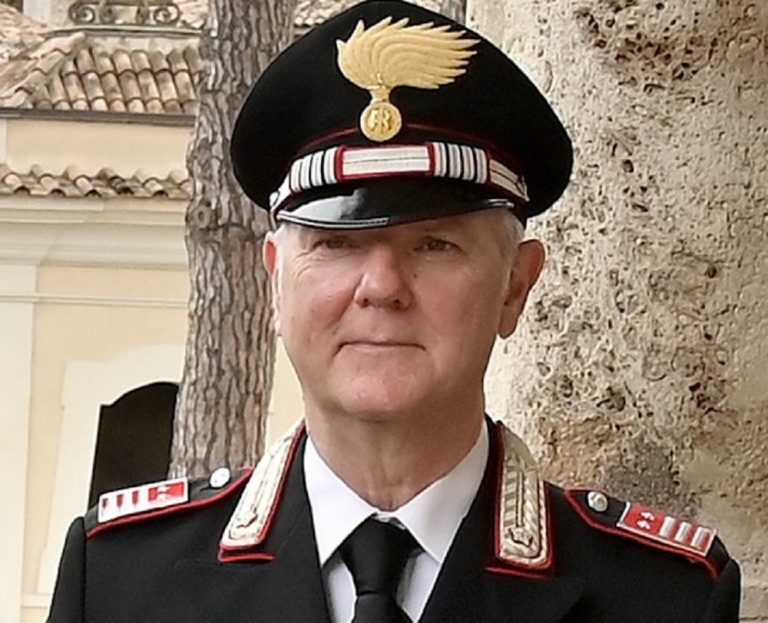 I Carabinieri di Rieti salutano il luogotenente Vitulli che lascia il servizio dopo 38 anni