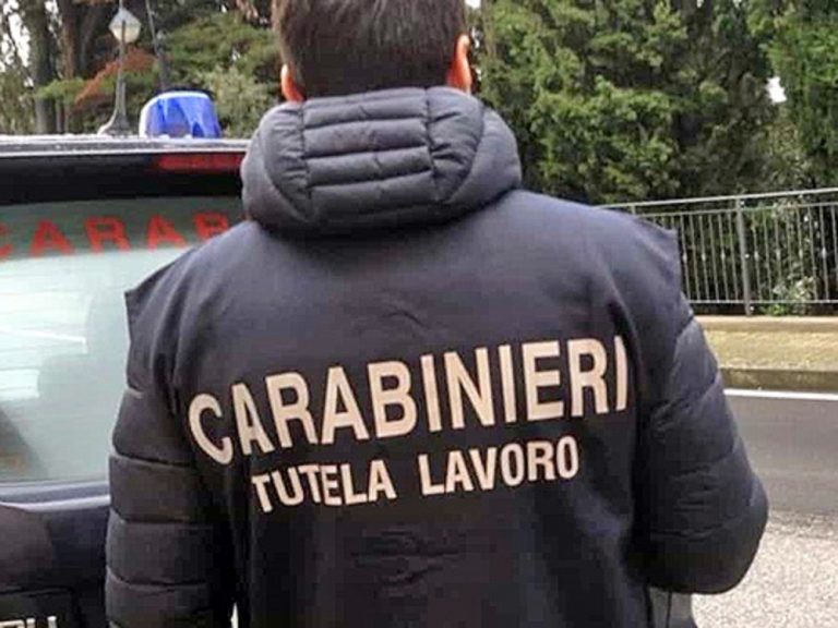 Carabinieri riscontrano manodopera irregolare nel cantiere per la costruzione del forno crematorio