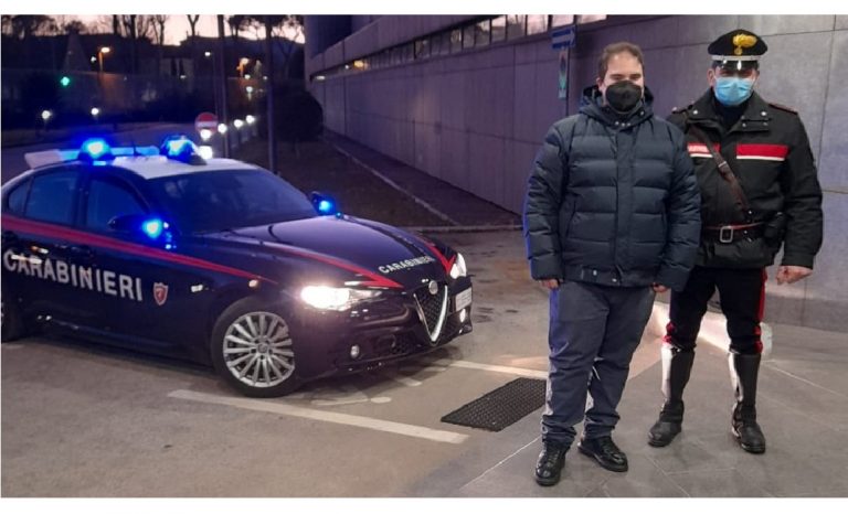 Matteo, fan dei Carabinieri grazie a nonno Enito, ricevuto al Comando di Rieti