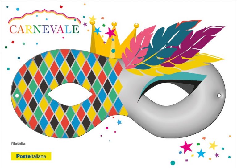 Nell’ufficio postale di via Garibaldi a Rieti le cartoline dedicate al Carnevale