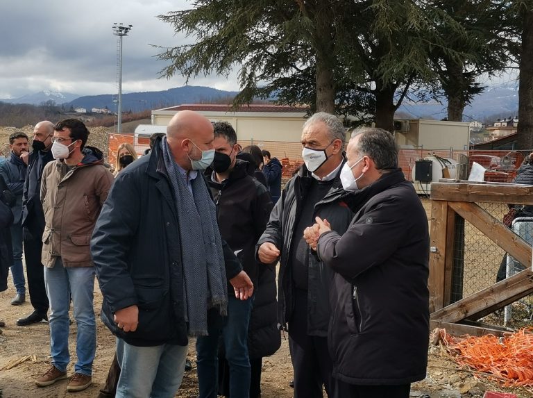 Il Commissario Legnini ad Amatrice. Sindaco Cortellesi: “La sua competenza velocizzerà la ricostruzione”
