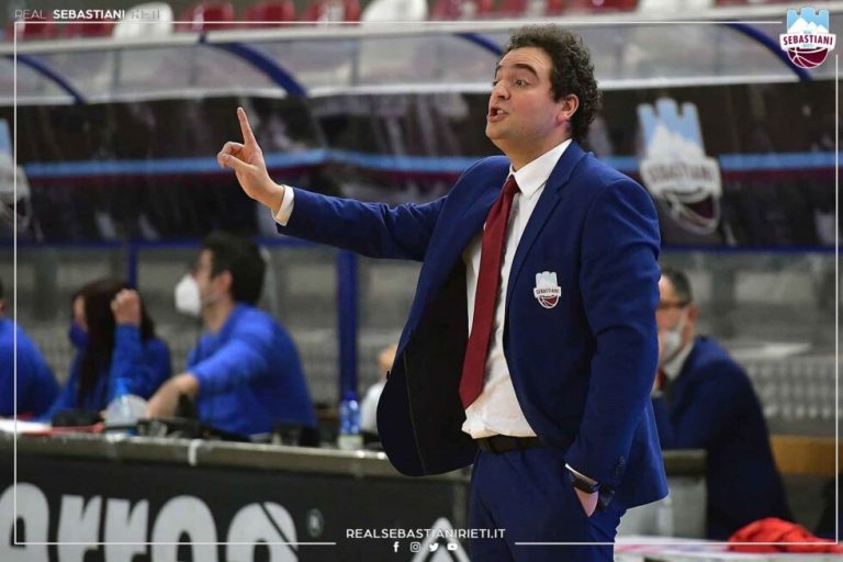 Derby di Rieti, Mattioli (Real Sebastiani): “Momento di difficoltà, ma la squadra è determinata”