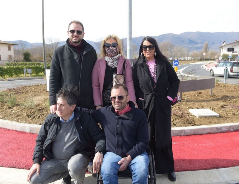 Inaugurazione rotatoria Chiesa Nuova, Calisse: “Opera fondamentale, sottolinea importanza Provincia per cittadini”
