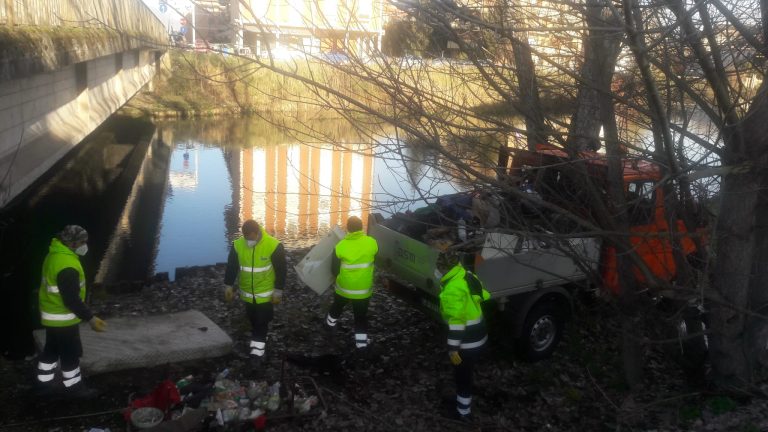 Ponte Giovanni XXIII, sgomberata e bonificata l’area occupata
