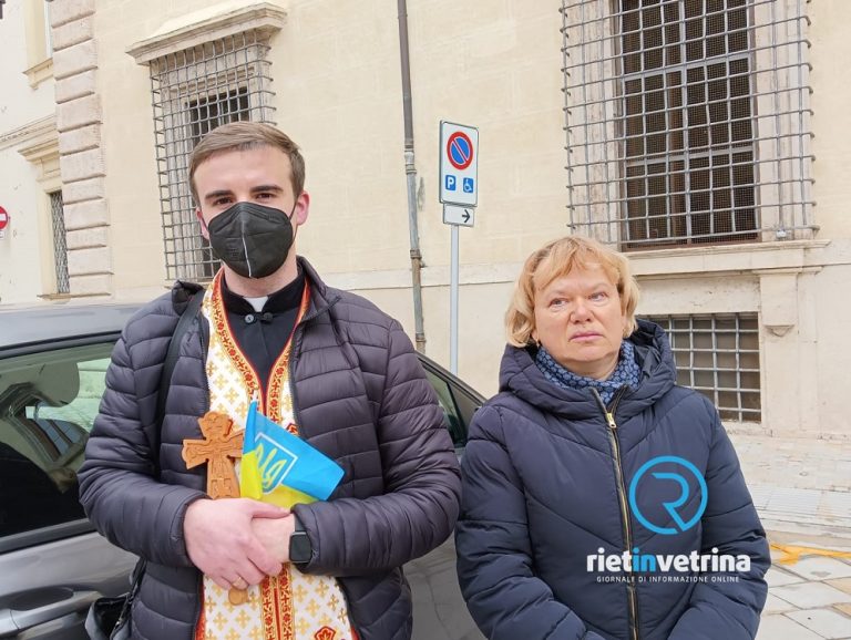 ► VIDEO – Comunità ucraina a Rieti: “Non si può ammazzare intero popolo nel cuore dell’Europa”