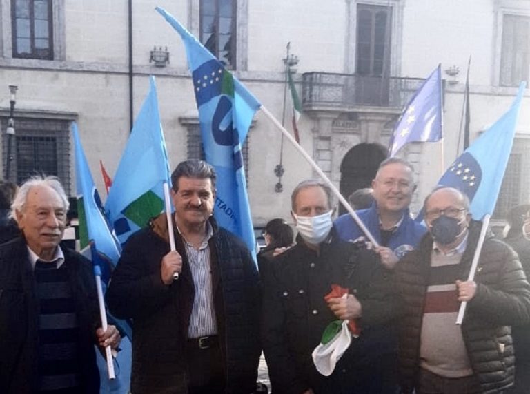 Ucraina, la UIL partecipa al sit-in dell’ANPI Rieti. Paolucci: “Stop alla guerra”