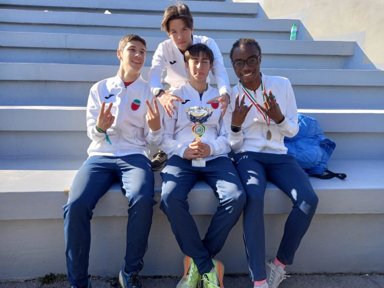 Gli Allievi della Studentesca Miliardi si sono laureati Campioni Italiani nel Cross