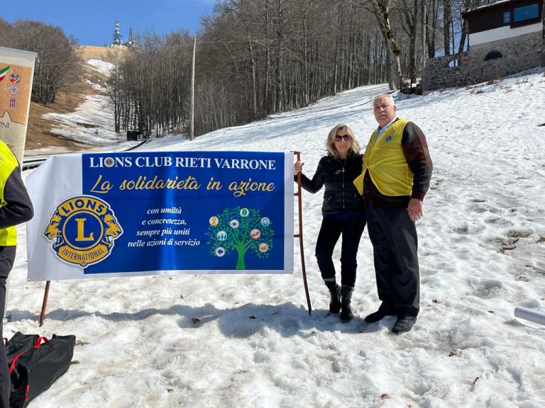 Ciaspole e Terminillo per la riabilitazione, Lions 108L: “Un’altra donazione al servizio del territorio”