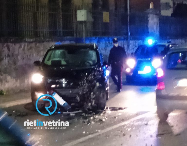 Incidente stradale in via Verani. Una persona trasportata in ospedale