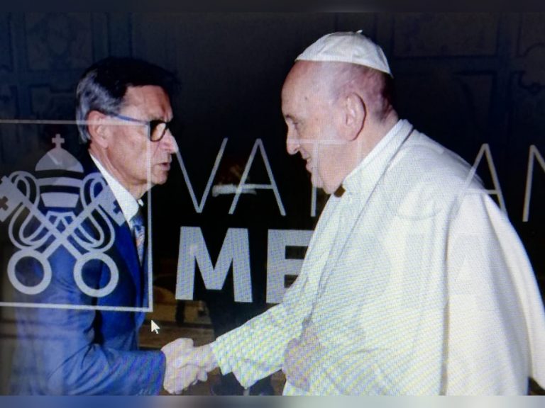 Zepponi, presidente LILT Rieti, incontra il Papa
