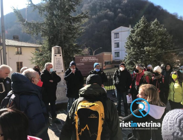 Centinaia di persone alla “Camminata per la Pace” promossa da Associazione Micciani Unita con i CAI Rieti e Antrodoco