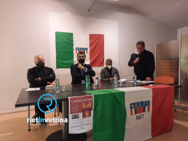 Presentato a Rieti il libro “Il profumo di mio padre”
