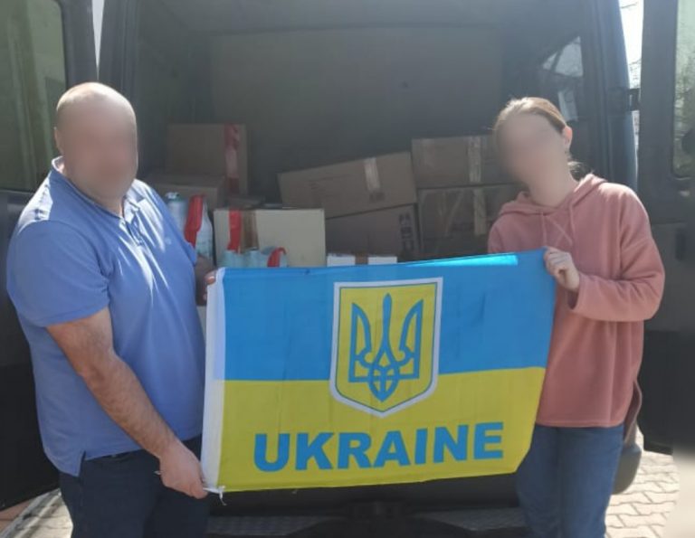 Da Rieti partito nuovo pulmino direzione Stebnyk (Ucraina) con cibo per civili ed esercito