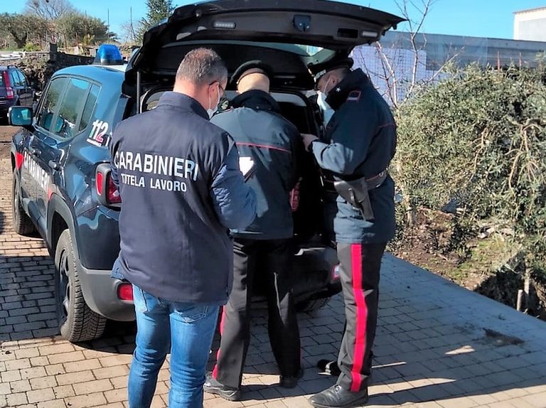 Carabinieri NIL controllano cantieri edili ed elevano 4.000 euro di sanzioni