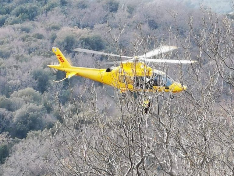 CNSAS soccorre ciclista MTB in difficoltà a Rocca Sinibalda