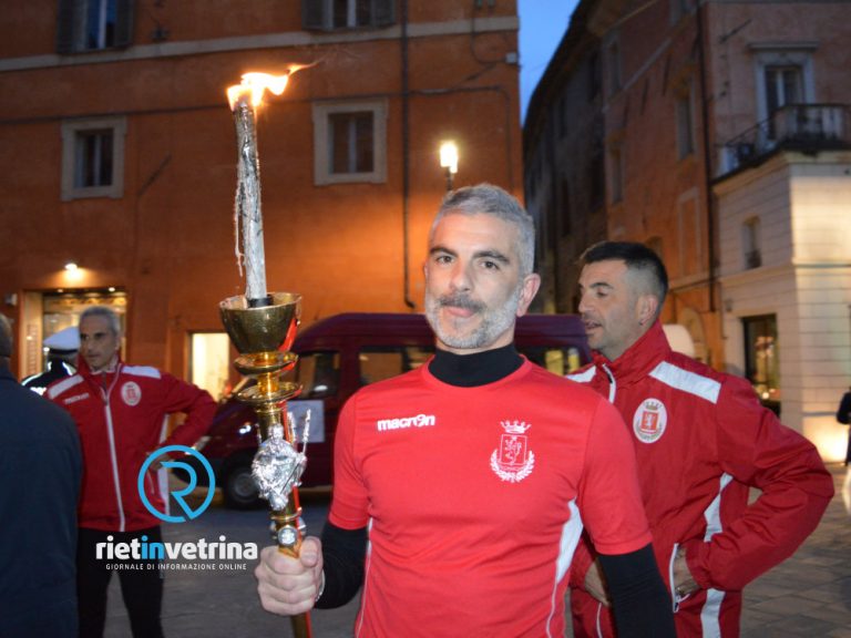 Il 19 marzo a Rieti la Fiaccola “Pro pace et Europa una”