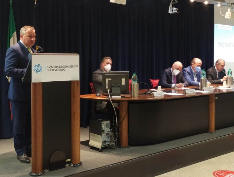 CCIAA Rieti – Viterbo, Consorzio Industriale del Lazio: presentate le opportunità agli amministratori della Tuscia