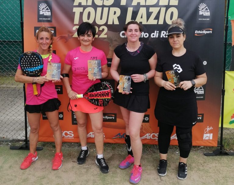L’AICS Padel Tour torna a Rieti. A maggio le finali ad Alba Adriatica