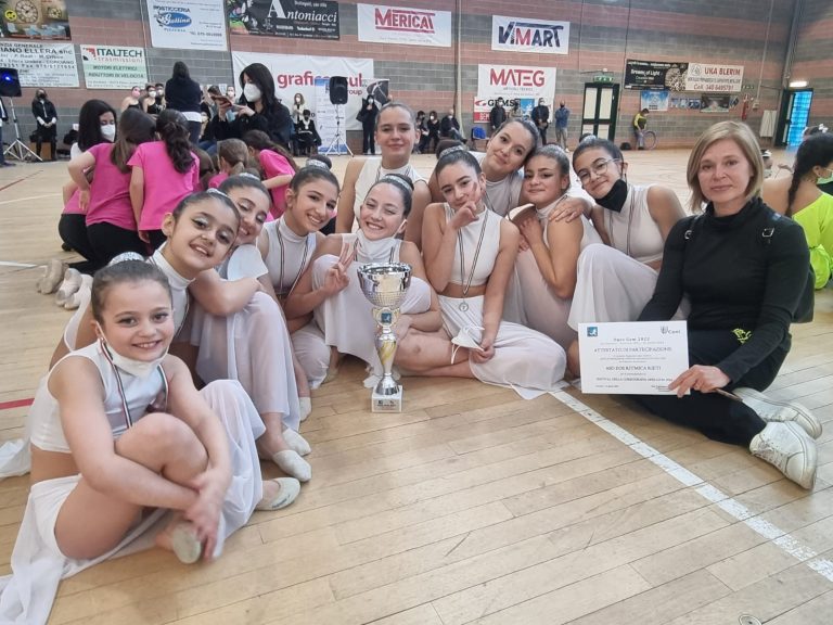 Grande risultato per la EOS Ritmica Rieti in trasferta in Umbria