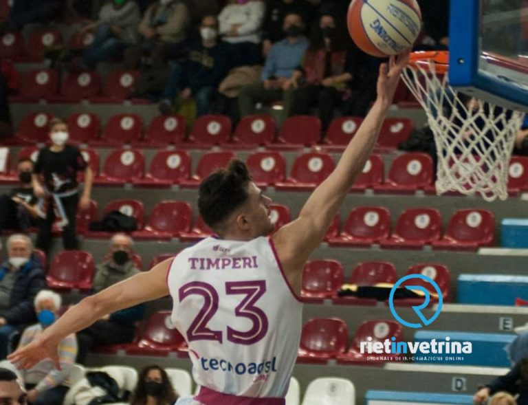 La NPC Rieti vince in trasferta. Schiacciata con un +20 Ozzano