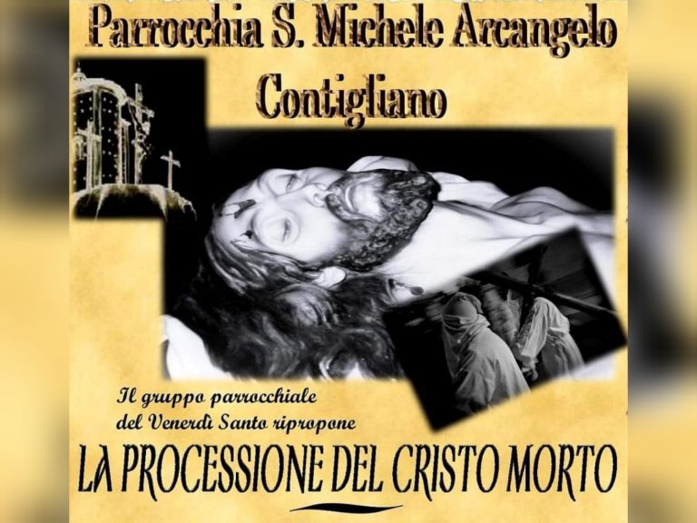 Torna a Contigliano la Processione del Venerdì Santo