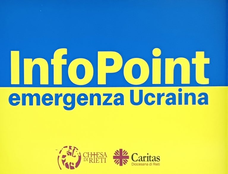 Emergenza Ucraina, Info Point a Rieti per aiuti ed informazioni