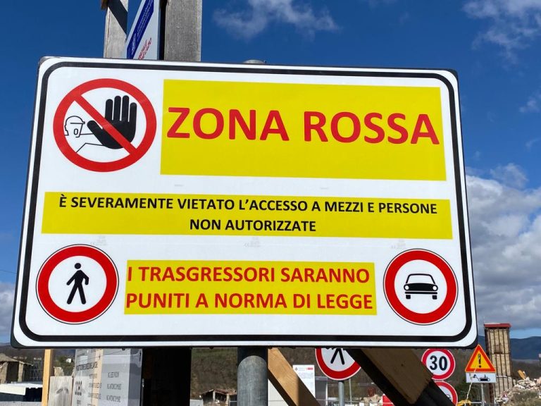 Appello a cittadini e visitatori, sindaco Cortellesi: “Amatrice merita rispetto, no a passeggiate in zone vietate”