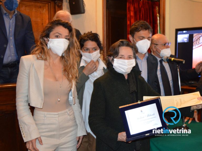 Consegnata ad Andrea Milardi la Cittadinanza Benemerita alla Memoria